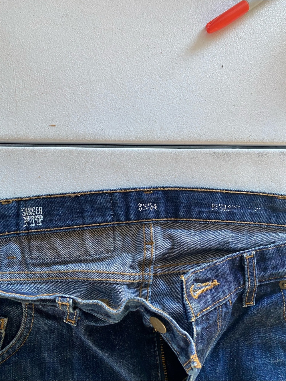 Crooks & Castles Men's Dark Blue Straight Jeans - Picture 2 of 10